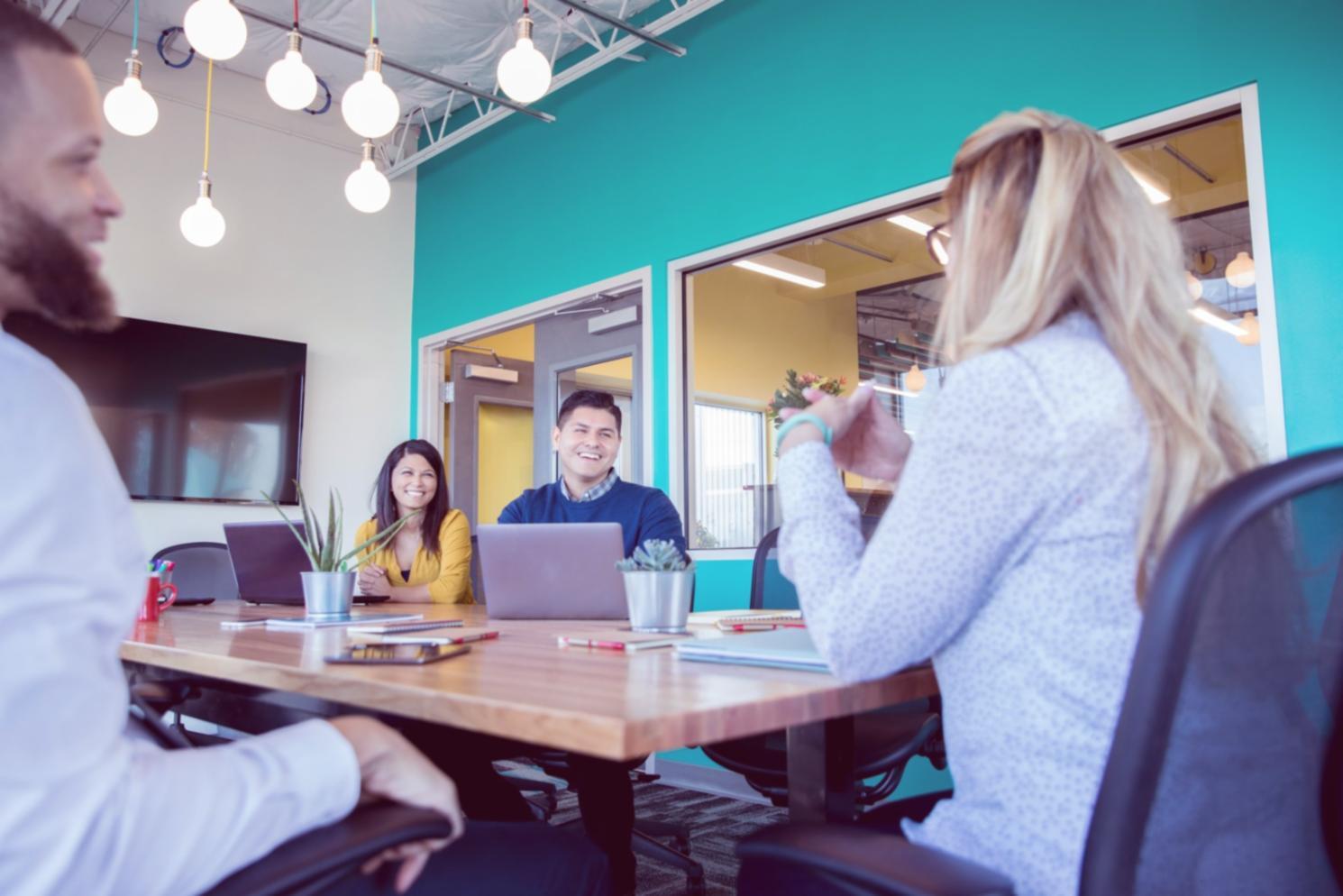 Students engaged in interactive online learning session